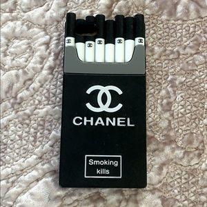 Chanel iPhone silicone case